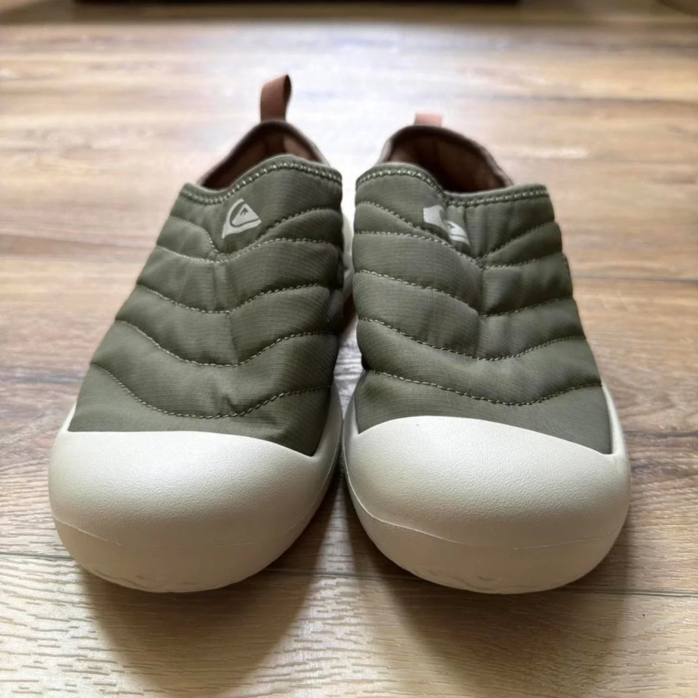 Quiksilver Quilted Puffy Slip On Mules Shoes Men 6 Women 8 EU 39 Camp Gorpcore